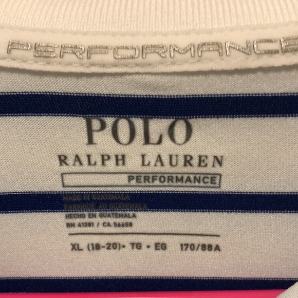 Men’s Polo Ralph Lauren Performance Polo size XL - Picture 2 of 3